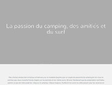Tablet Screenshot of camping-la-roseraie.fr